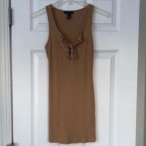 Lace up Tank Dress